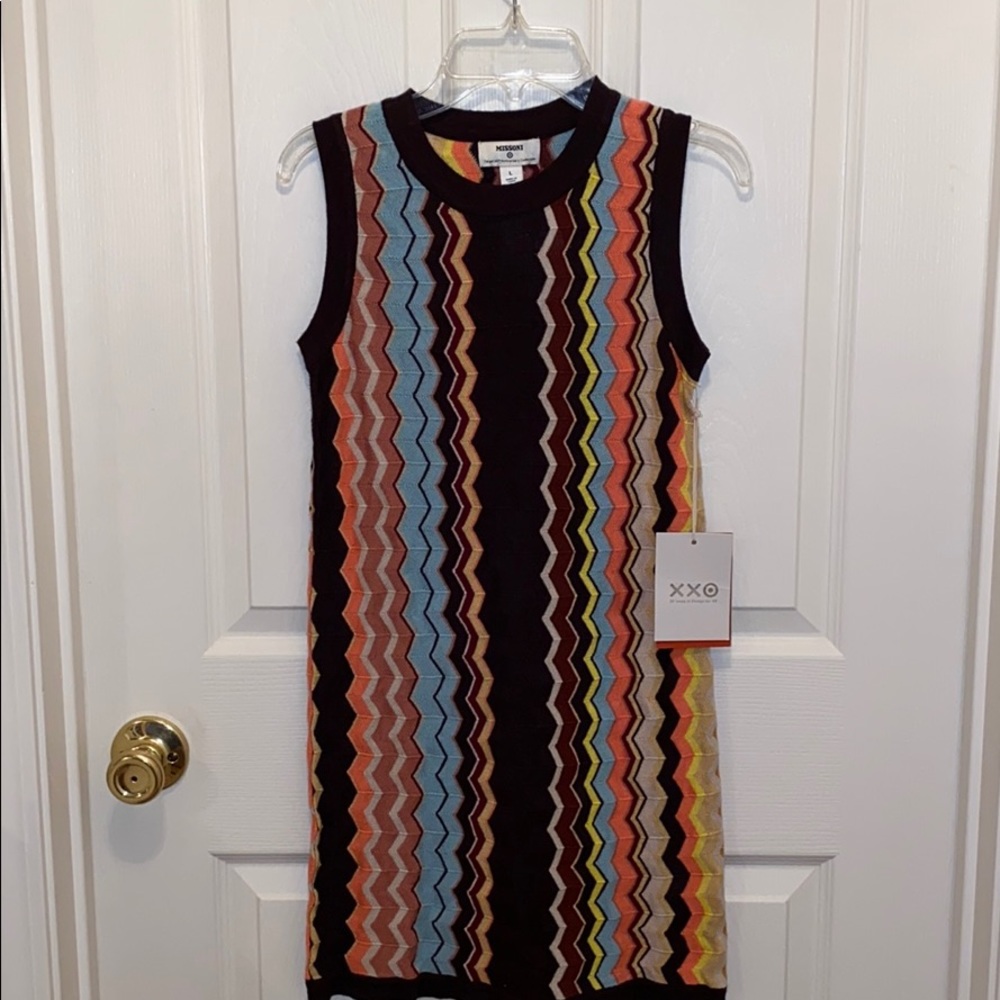 NWT; Missoni for Target zig zag chevron dress - Picture 2 of 15
